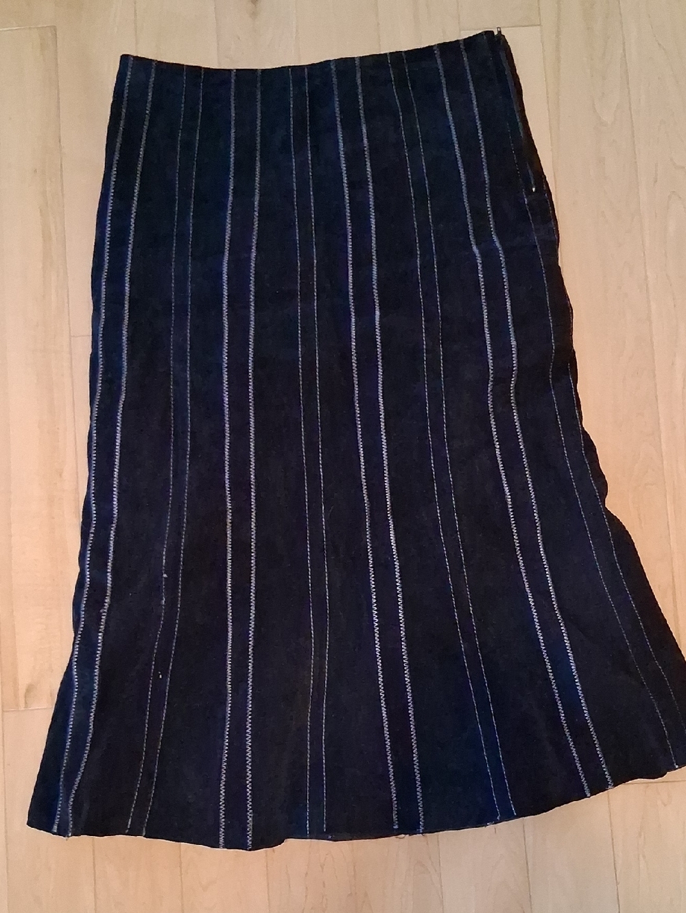 Danier Black Suede Maxi Skirt